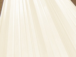 Окрашенный профнастил С8-1150, 0,7 мм, слоновая кость