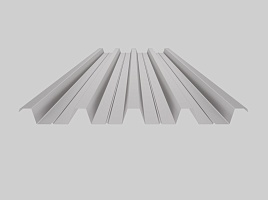 Оцинкованный профнастил Н60-845, 0,8 мм